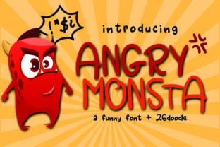 Angry Monsta: A Font That Speaks with Personality
