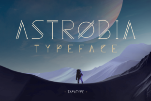 Astrobia Family: A Modern Display Font for Editorial Design