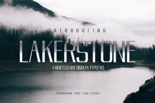 Font Choice That Speaks Volumes: Lakestone for Editorial Design