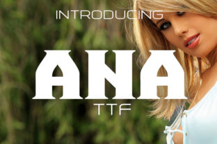 Font for Crafters: Ana Adds Gothic Elegance to Your Projects