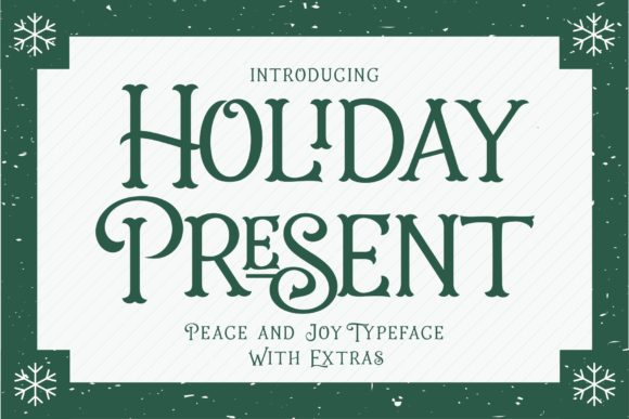 Font That Speaks Holiday Magic