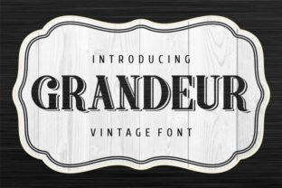 Grandeur: A Font That Elevates Your Brand