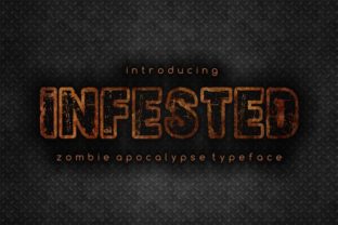 Infested: A Bold Typeface for Digital Branding