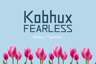Kobhux Fearless: A Modern Font for Bold Branding