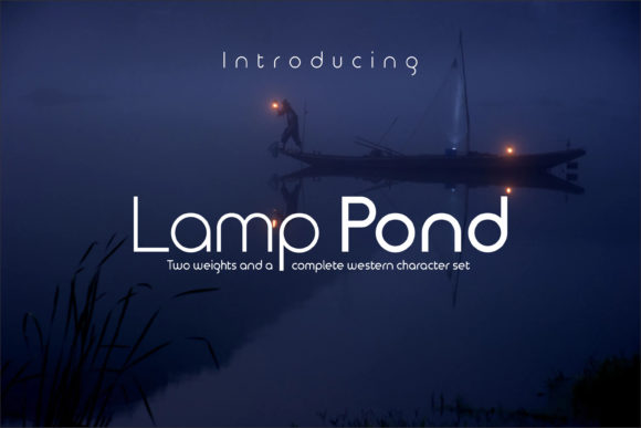 Lamp Pond: A Display Font for Modern Web Design