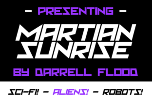 Martian Sunrise: A Font for the Future of Editorial Design