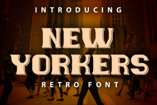 New Yorkers: A Retro Font for Digital Design
