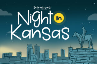 Night in Kansas: A Playful Font for Campaign Creativity