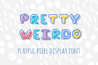 Pretty Weirdo: A Playful Font for Digital Creativity