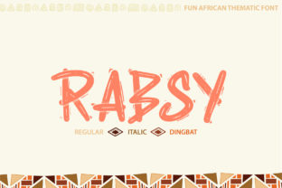 Rabsy: A Bold Font for Dynamic Digital Campaigns