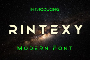 Rintexy: A Modern Font for Bold Branding