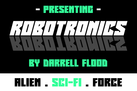 Robotronics: A Font That Elevates Brand Identity
