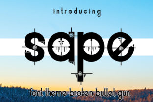 Sape: A Display Font for Editorial Impact