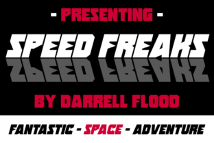 Speed Freaks: A Font That Adds Velocity to Your Web Design