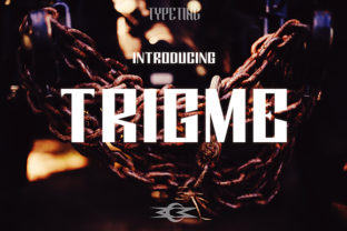 Trigme: A Bold Display Font for Editorial Design